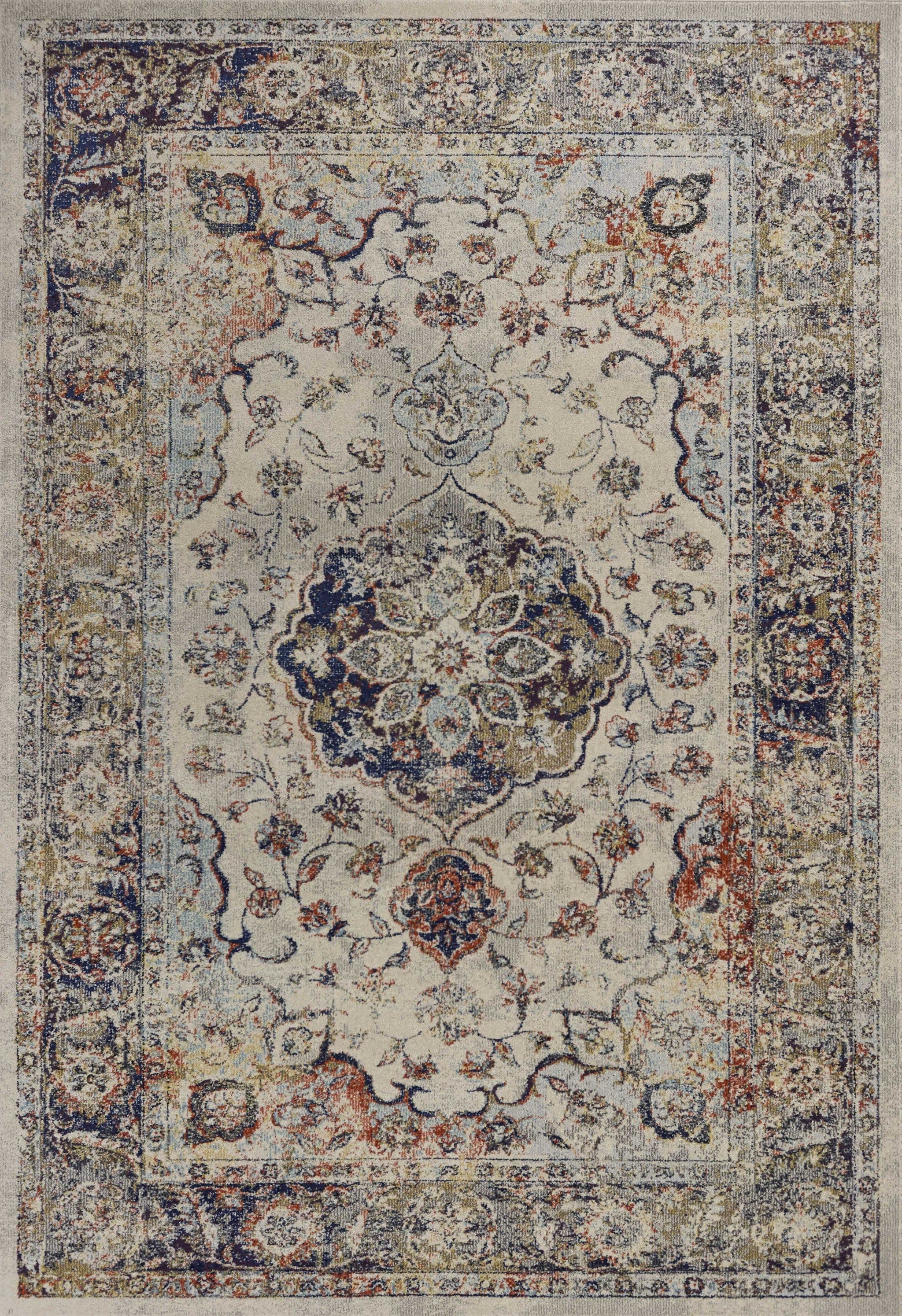 Rugs USA - 3'3"X 4'11" Polypropylene Ivory Area Rug