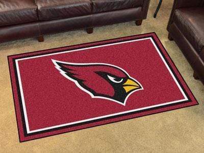 4x6 Rug NFL Arizona Cardinals 4'x6' Plush Rug