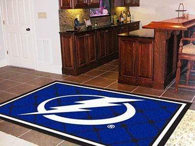 5x8 Rug NHL Tampa Bay Lightning 5'x8' Plush Rug