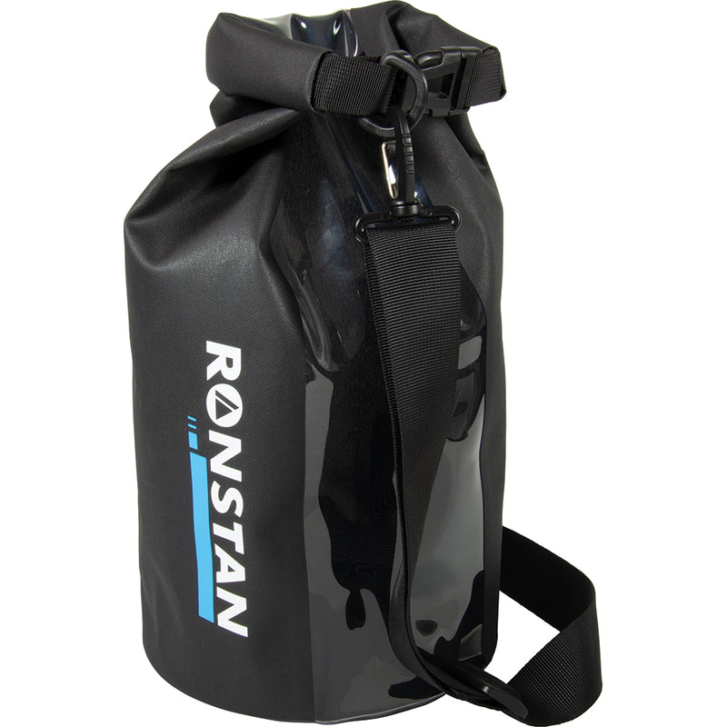 Ronstan Dry Roll Top - 10L Bag - Black w/Window [RF4012]