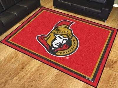 8x10 Rug NHL Ottawa Senators 8'x10' Plush Rug