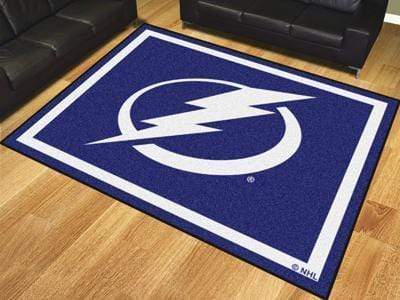 8x10 Rug NHL Tampa Bay Lightning 8'x10' Plush Rug