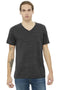 BELLA+CANVAS Unisex Jersey Short Sleeve V-Neck Tee. BC3005-T-shirts-Charcoal Black Slub-2XL-JadeMoghul Inc.