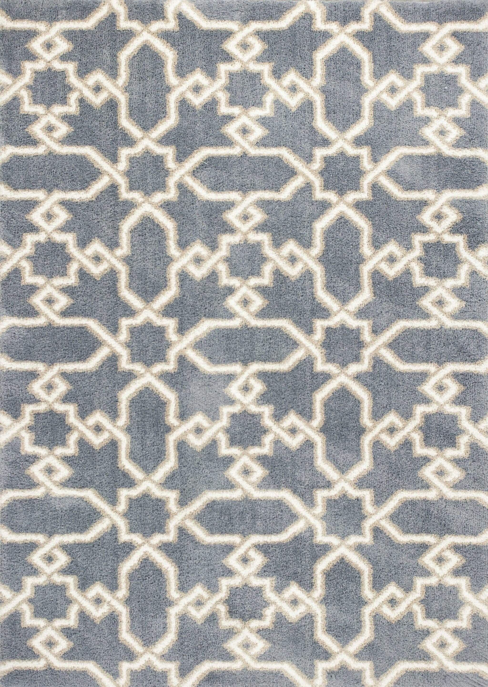 Carpets For Sale - 7'10" x 10'6" Microfiber Slate Blue Area Rug