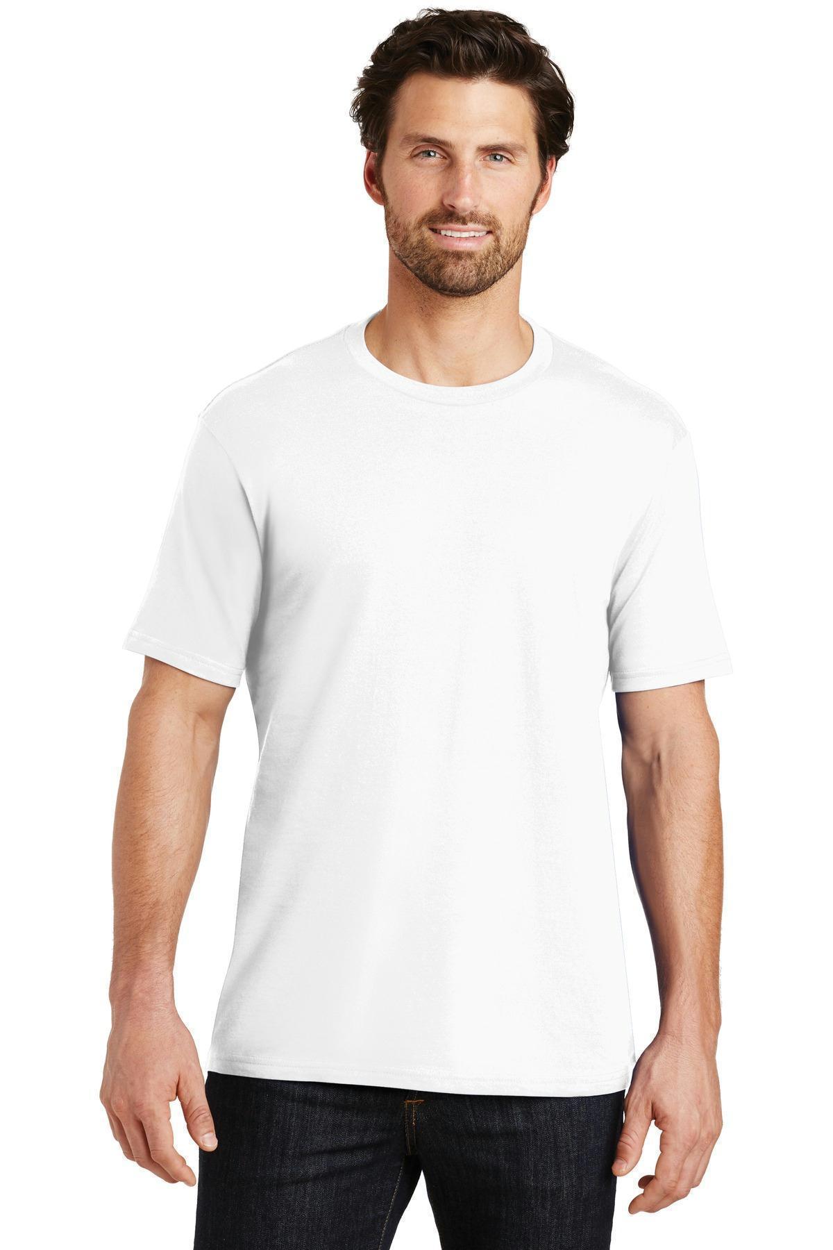 District Made Mens Perfect Weight Crew Tee. DT104