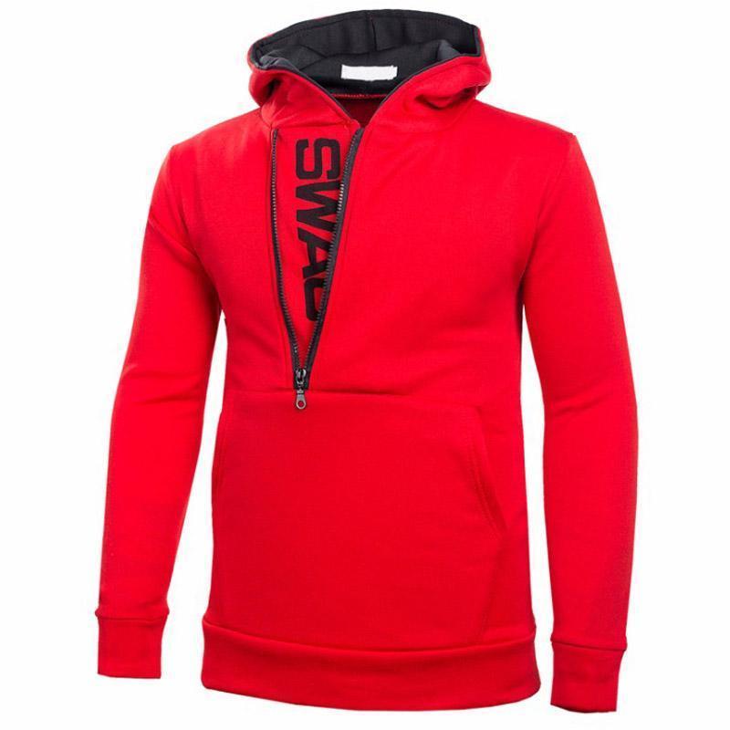 Fashion Design Men Hoodie - Casual Slim Men Sweatshirt