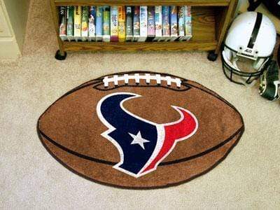 Cheap Rugs For Sale NFL Houston Texans Football Ball Rug 20.5"x32.5"