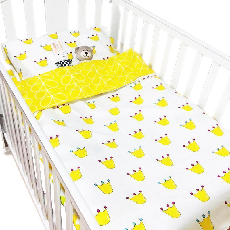 Giol Me Num Hot Ins Crib Bed 100 Cottotton 3pcs Baby Bedding Set