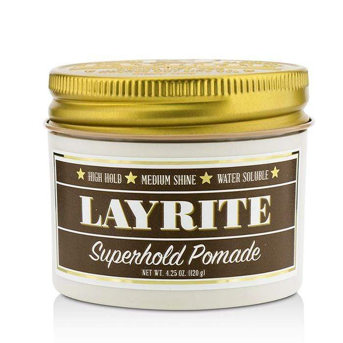 Superhold Pomade (High Hold, Medium Shine, Water Soluble) - 120g-4.25oz