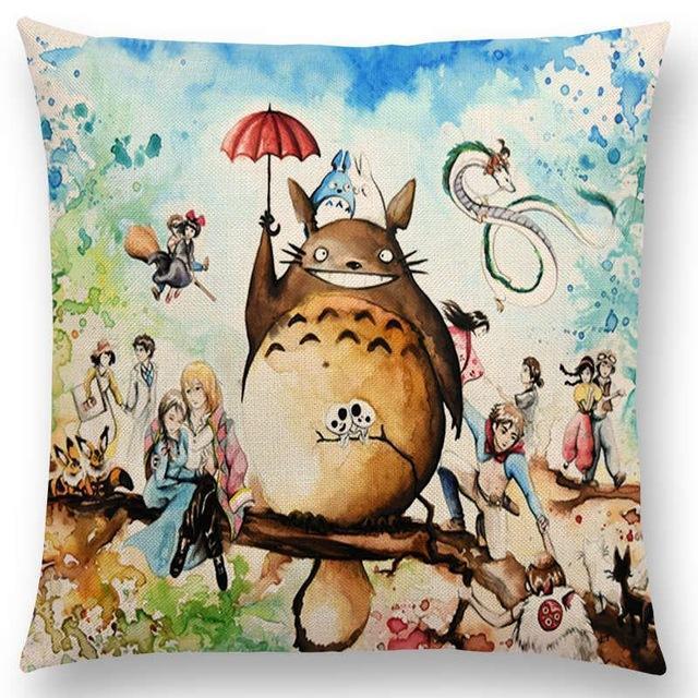 Hayao Miyazaki Works Watercolor Totoro Howl's Moving Castle Spirited A