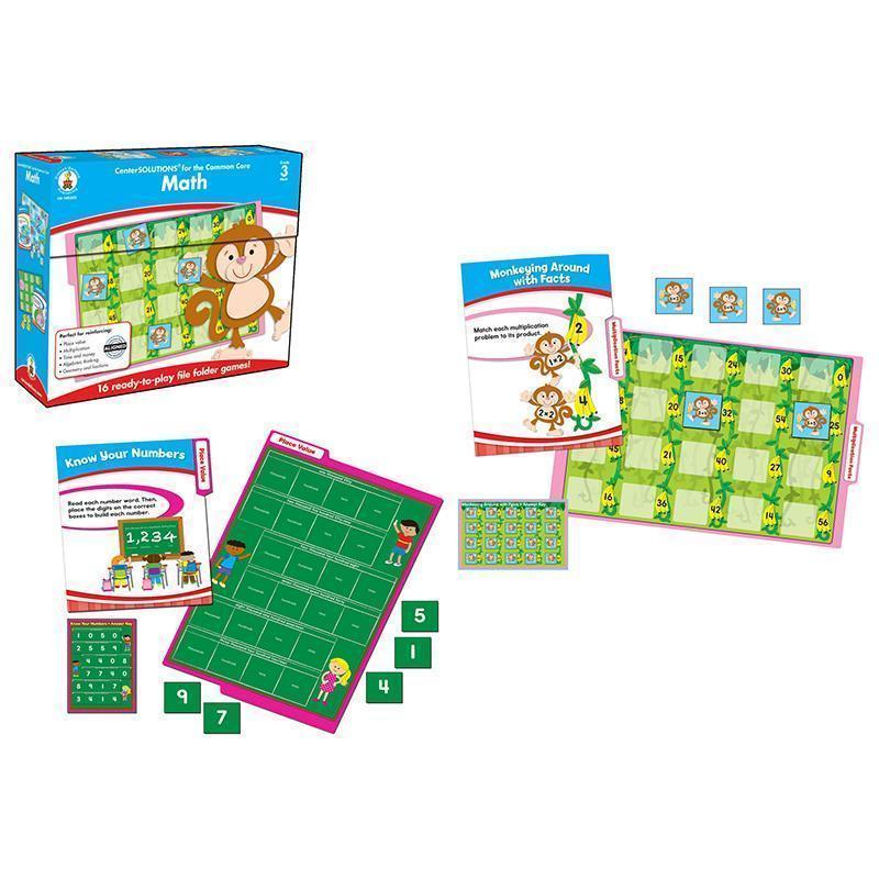 Math File Folder Game Gr 3