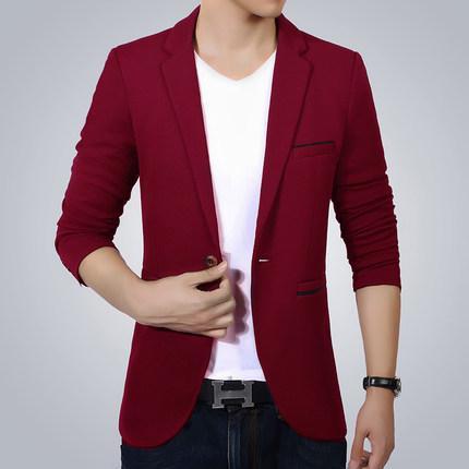 Men Slim Fit Jacket / Fashion Blazer