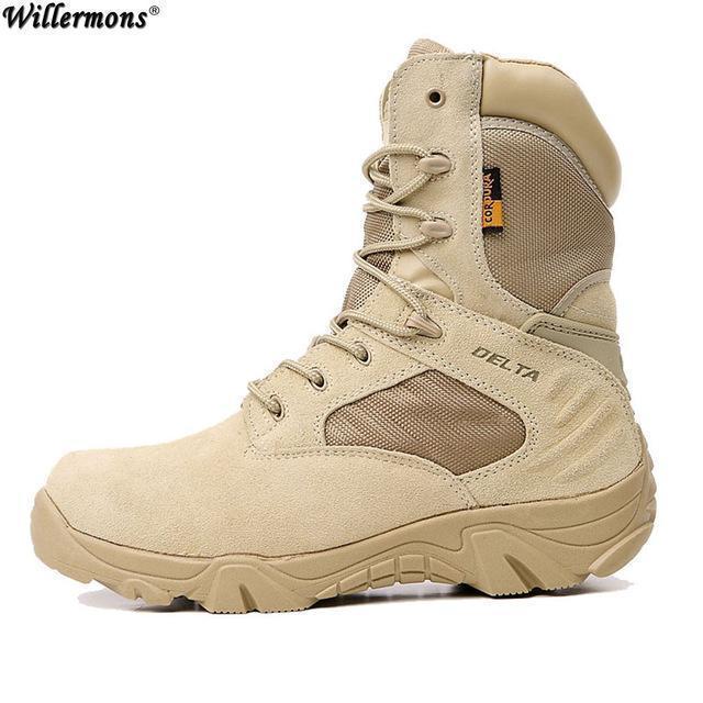 Military Outdoor Desert Combat Tactic Men Boots