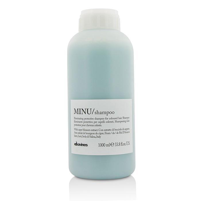 Minu Shampoo Illuminating Protective Shampoo (For Coloured Hair) - 1000ml-33.8oz