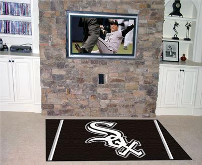 4x6 Rug MLB Chicago White Sox 4'x6' Plush Rug