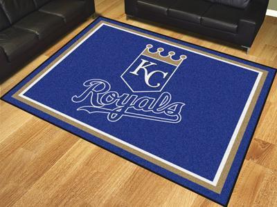 8x10 Rug MLB Kansas City Royals 8'x10' Plush Rug