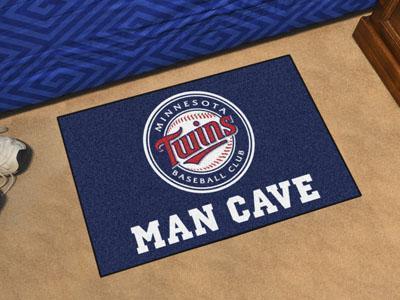 Outdoor Rugs MLB Minnesota Twins Man Cave Starter Rug 19"x30"