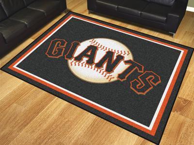 8x10 Rug MLB San Francisco Giants 8'x10' Plush Rug