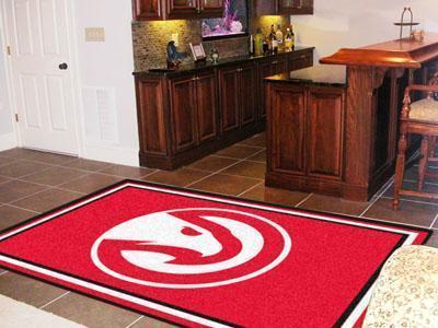 5x8 Rug NBA Atlanta Hawks 5'x8' Plush Rug