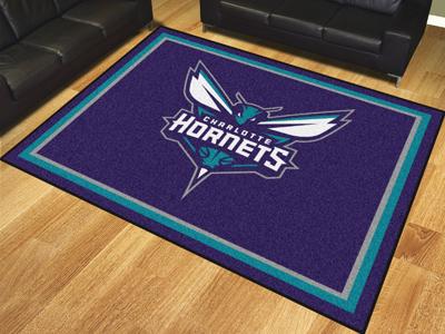 8x10 Rug NBA Charlotte Hornets 8'x10' Plush Rug