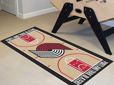 Hallway Runner Rug NBA Portland Trail Blazers NBA Court Runner Mat 24x44