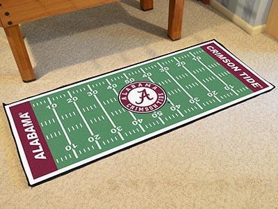 Hallway Runner Rug NCAA Alabama Runner Mat 30"x72"