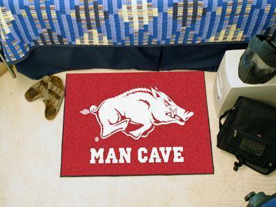 Outdoor Rugs NCAA Arkansas Man Cave Starter Rug 19"x30"