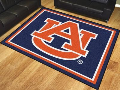 8x10 Rug NCAA Auburn 8'x10' Plush Rug