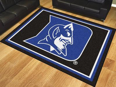 8x10 Rug NCAA Duke 8'x10' Plush Rug