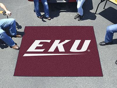 BBQ Mat NCAA Eastern Kentucky Tailgater Rug 5'x6'