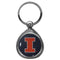 NCAA - Illinois Fighting Illini Chrome Key Chain-Key Chains,Chrome Key Chains,College Chrome Key Chains-JadeMoghul Inc.