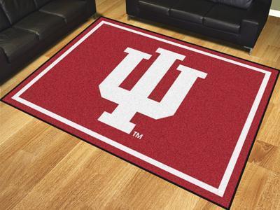 8x10 Rug NCAA Indiana 8'x10' Plush Rug