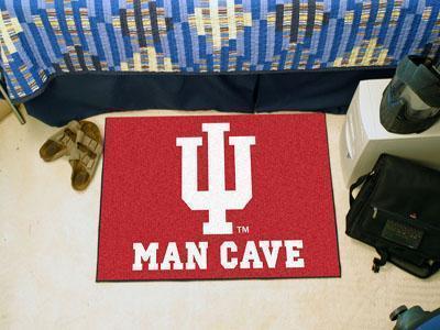 Living Room Rugs NCAA Indiana Man Cave Starter Rug 19"x30"