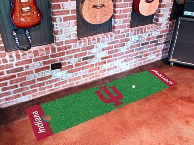 Hallway Runner Rug NCAA Indiana Putting Green Runner 18"x72" Golf Accessories