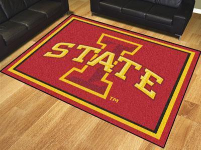 8x10 Rug NCAA Iowa State 8'x10' Plush Rug