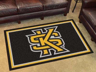 4x6 Rug NCAA Kennesaw State 4'x6' Plush Rug