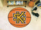Round Rugs For Sale NCAA Kennesaw State Basketball Mat 27" diameter