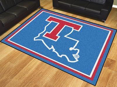 8x10 Rug NCAA Louisiana Tech 8'x10' Plush Rug