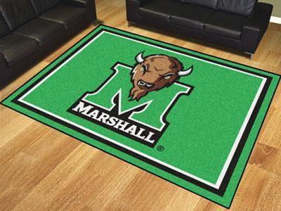 8x10 Rug NCAA Marshall 8'x10' Plush Rug