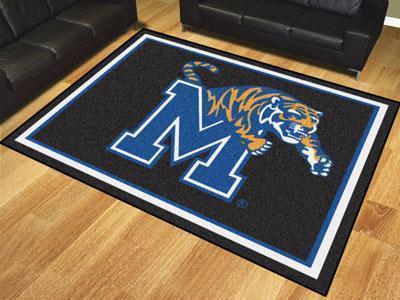 8x10 Rug NCAA Memphis 8'x10' Plush Rug