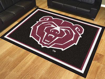 8x10 Area Rugs NCAA Missouri State 8'x10' Plush Rug