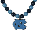 NCAA - N. Carolina Tar Heels Fan Bead Necklace-Jewelry & Accessories,Necklaces,Fan Bead Necklaces,College Fan Bead Necklaces-JadeMoghul Inc.