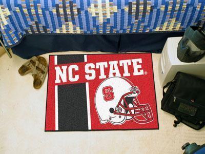 Outdoor Rug NCAA NC State Uniform Starter Rug 19"x30"