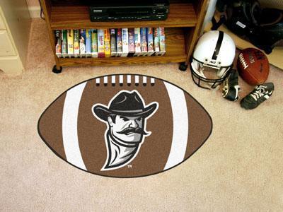 Round Rugs For Sale NCAA New Mexico State Football Ball Rug 20.5"x32.5"