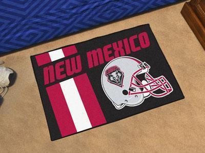 Living Room Rugs NCAA New Mexico Uniform Starter Rug 19"x30"