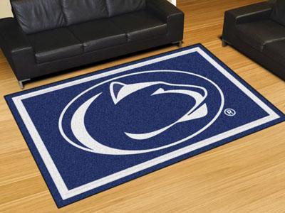 5x8 Rug NCAA Penn State 5'x8' Plush Rug