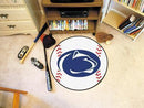 Round Rugs For Sale NCAA Penn State Baseball Mat 27" diameter