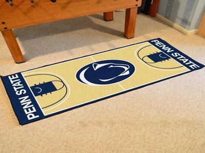 Hallway Runner Rug NCAA Penn State Basketball Court Runner Mat 30"x72"