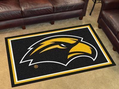 4x6 Rug NCAA Southern Miss 4'x6' Plush Rug