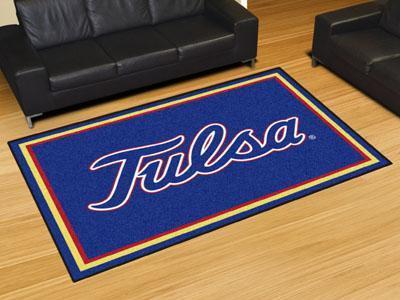 5x8 Rug NCAA Tulsa 5'x8' Plush Rug